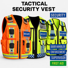 Hi Viz Security Vest Tactical