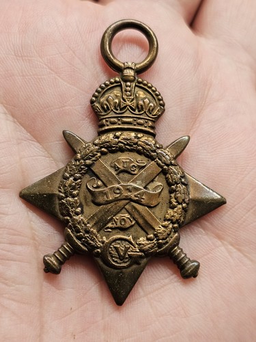 Ww1 1914 star - ww1, j.