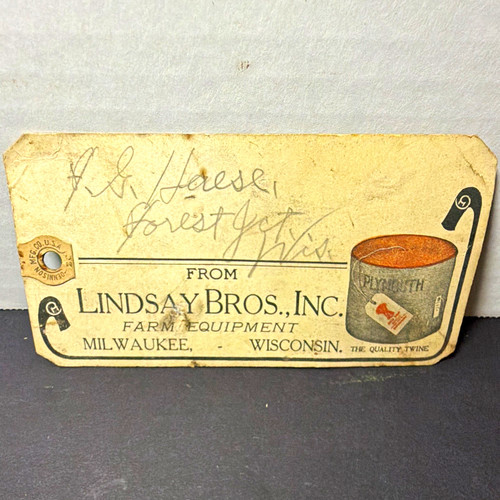 Lindsay bros inc - inc., vintage