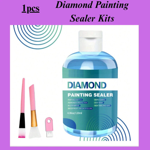 Diamond painting sealer kit - painting,