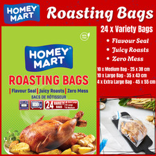 24 x Roasting Bags for Oven &