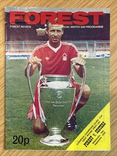 Nottingham Forest v Oesters - European Cup 1R 1L - 19th September 1979