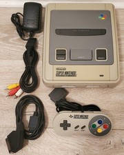 SNES Super Nintendo Console UK PAL Bundle -  ONE OWNER- Fully Working 