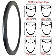 700C Road Bike Carbon Rims