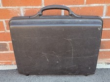 Samsonite Briefcase Broker Executive Hard Shell Attaché Carry Case No Key