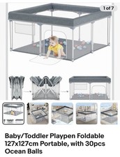 Baby/Toddler Playpen Foldable