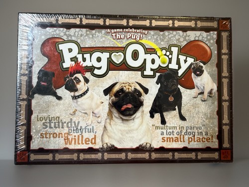Pug opoly board - pug-opoly, for