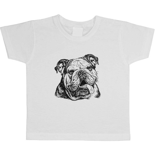 English bulldog portrait - bulldog, portrait'