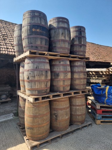 Oak whisky barrels - oak,
