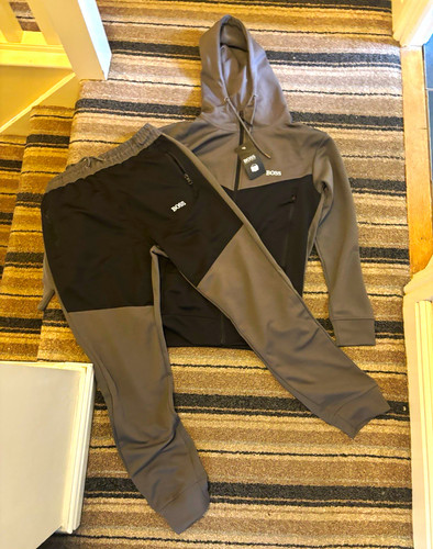 Boss burgundy grey and black - burgundy/grey,