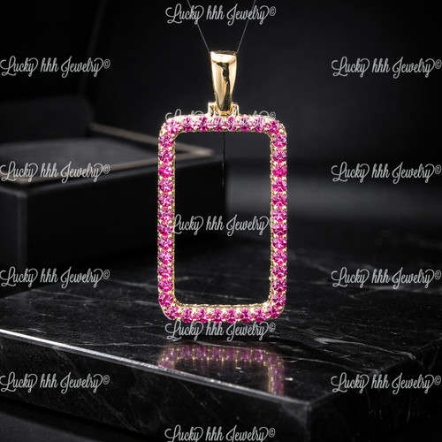 14k yellow gold - gold, ruby