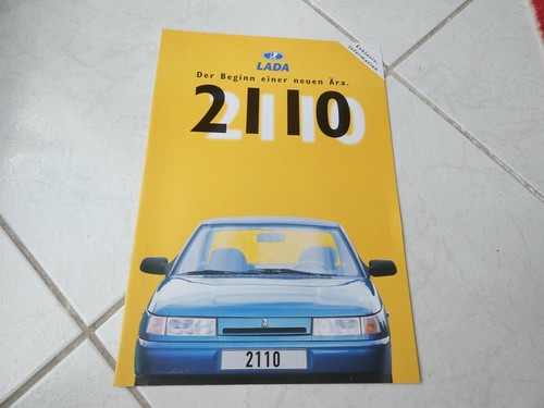Lada 2110 1997 brochure - 2110,