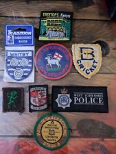 Vintage Sew On patch Badges Job Lot