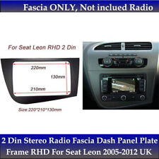 Radio Fascia for Seat Leon Mk2 Din Stereo Panel Dash Adaptor DVD Trim Frame Kits