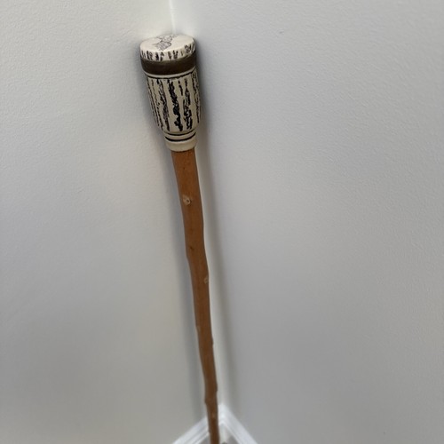 Stag design handled wooden - design,