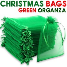Organza Gift Bags Wedding Party Favour Snowflake Christmas Party Candy Pouch Bag