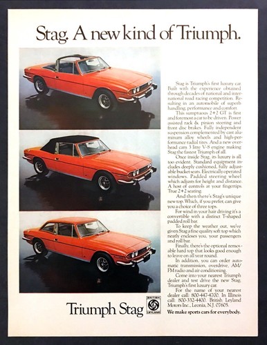 1973 triumph stag - stag, coupe