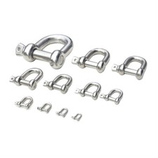 38mm dee shackles stainless - 4-38mm,