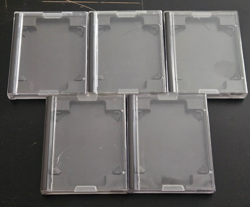Used minidisc jewel cases - used,