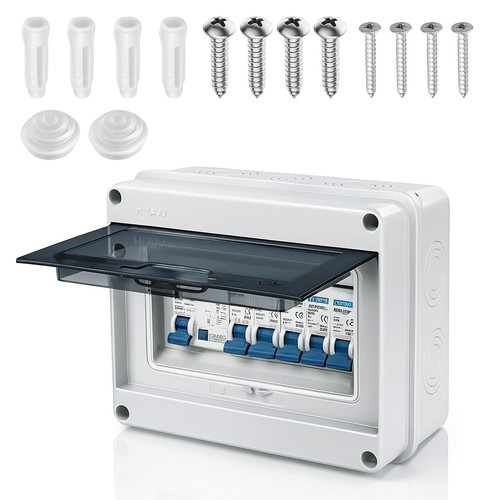 Consumer unit circuit breaker - circuit,