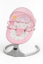 Pink Electric Baby Swing with