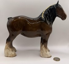Beswick Shire Mare RARE (818) in brown