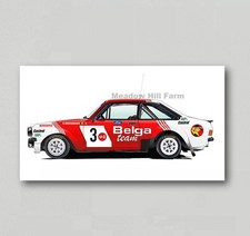 Fridge Magnet Ford Escort MK2
