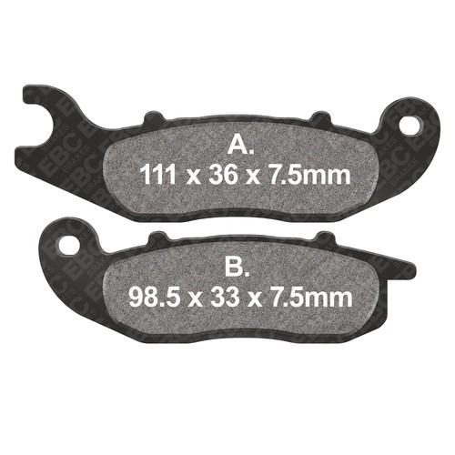 Ebc brake pads sfahh - ebc,