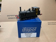 DAPOL O GAUGE STEAM LOCOMOTIVE 0-6-0 TERRIER A1X PLAIN BLACK DCC READY READ !