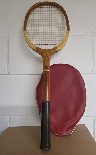 Tennis racket wooden grays - racket,