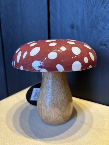 Wooden mushroom toadstool - mushroom,