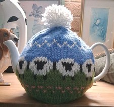 Hand Knitted Multi-Coloured