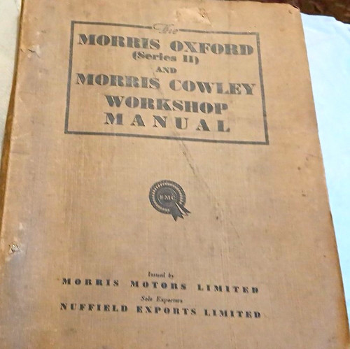 Morris oxford series - morris, 2