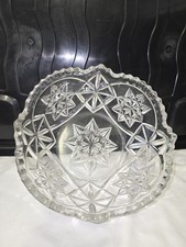 Very Decorative Bowl In Heavy Fancy Glass It Would Be Ideal To Put Fruit In