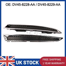 2x Headlight Lower Trim Grille Decorative Strip Fits Ford Kuga Maverick Escape