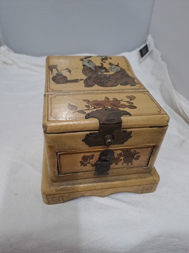Vintage chinese jewellery box - vintage,