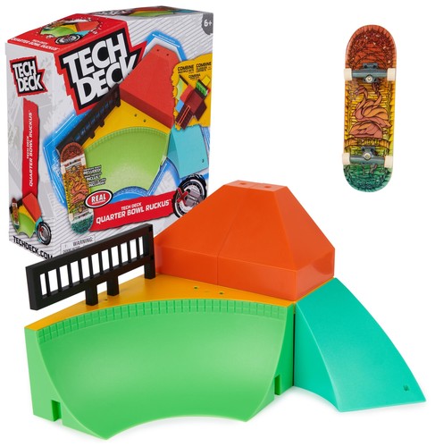 Tech deck quarter bowl - quarter, ruckus