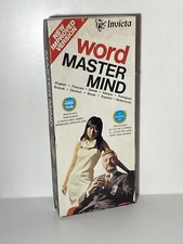 Vintage Word Master Mind Game - New improved Version - Invicta 1975 - Complete