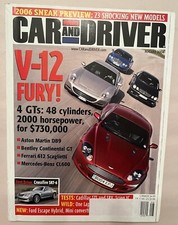 Car & Driver Aug 2004, Aston