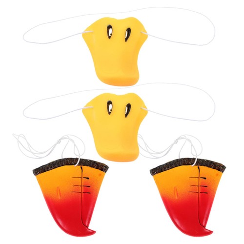 4pcs duck nose costume - costume,