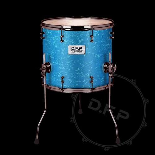 Dfp drum wrap light - dfp, blue