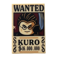 LEGO One Piece KURO Wanted