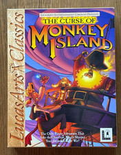 The Curse of Monkey Island PC CD-ROM - Big Box Version LucasArts - 1997