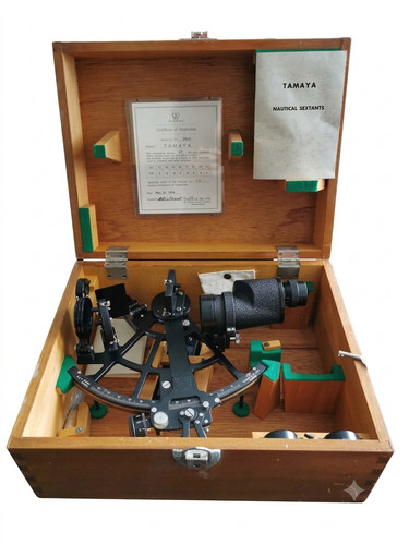Vintage tamaya marine sextant - marine,