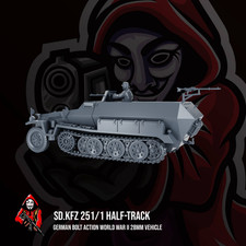 German Sd.kfz 251/1 Half-Track