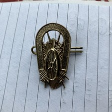 British Electric Traction Company BET Tram Tramway Brass Hat Cap Uniform Badge