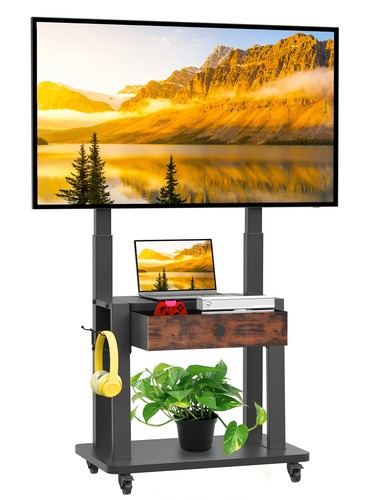 Rolling stand with fabric - tv,