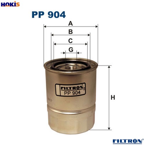 Fuel filter 904 for nissan - fuel,