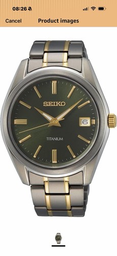 Seiko men quartz watch - quartz,