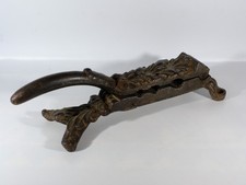 Vintage Cast Iron Apothecary Bottle Cork Crimping Press Chemist Pharmacist 